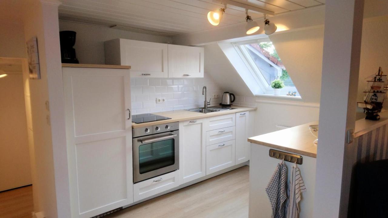 Ferienwohnung Achterdeck - Alte Schmiede Neugarmssiel Schillig Exterior foto