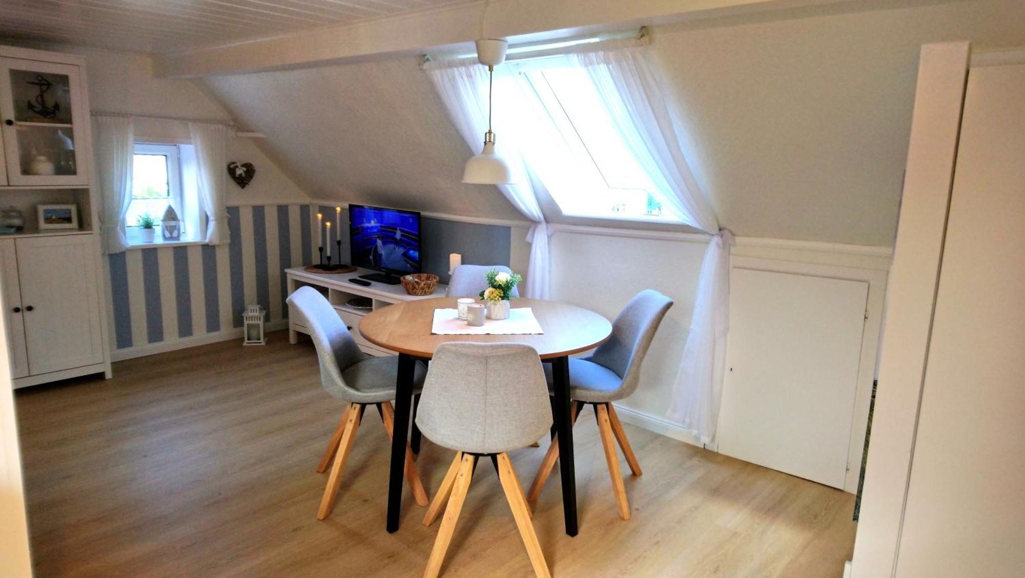 Ferienwohnung Achterdeck - Alte Schmiede Neugarmssiel Schillig Exterior foto